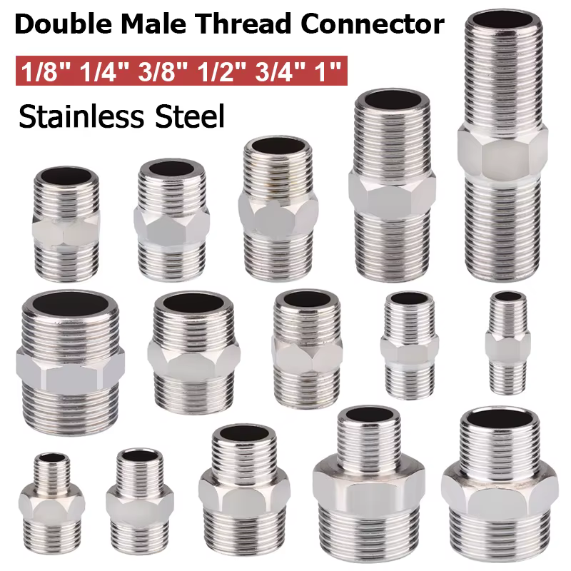 1-10pcs Nipple Connector 1/8