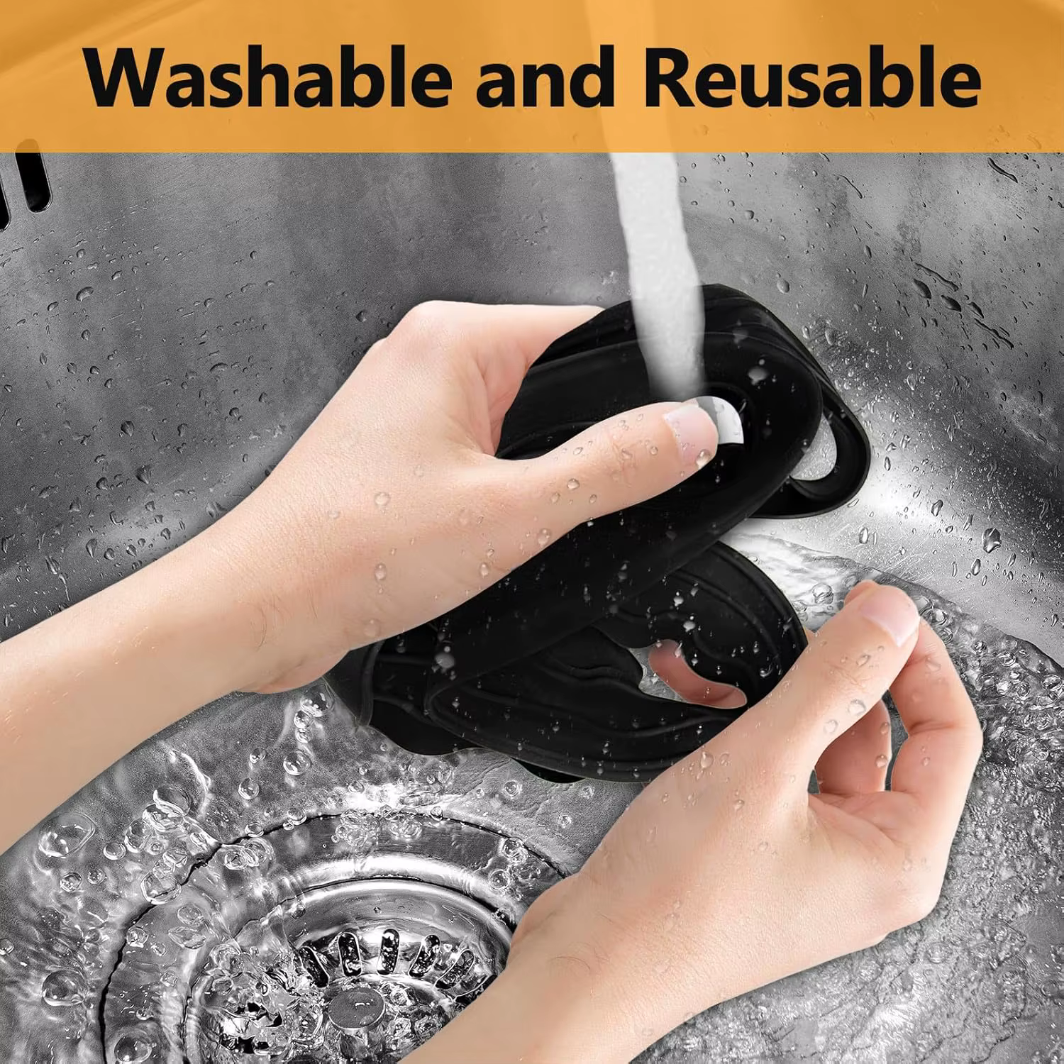 1Pc Bar Stools Leg Protectors Ring Stretchable Silicone Non-Slip Chair Leg Protector Chair Footrest Bottom Pads Protect Floor