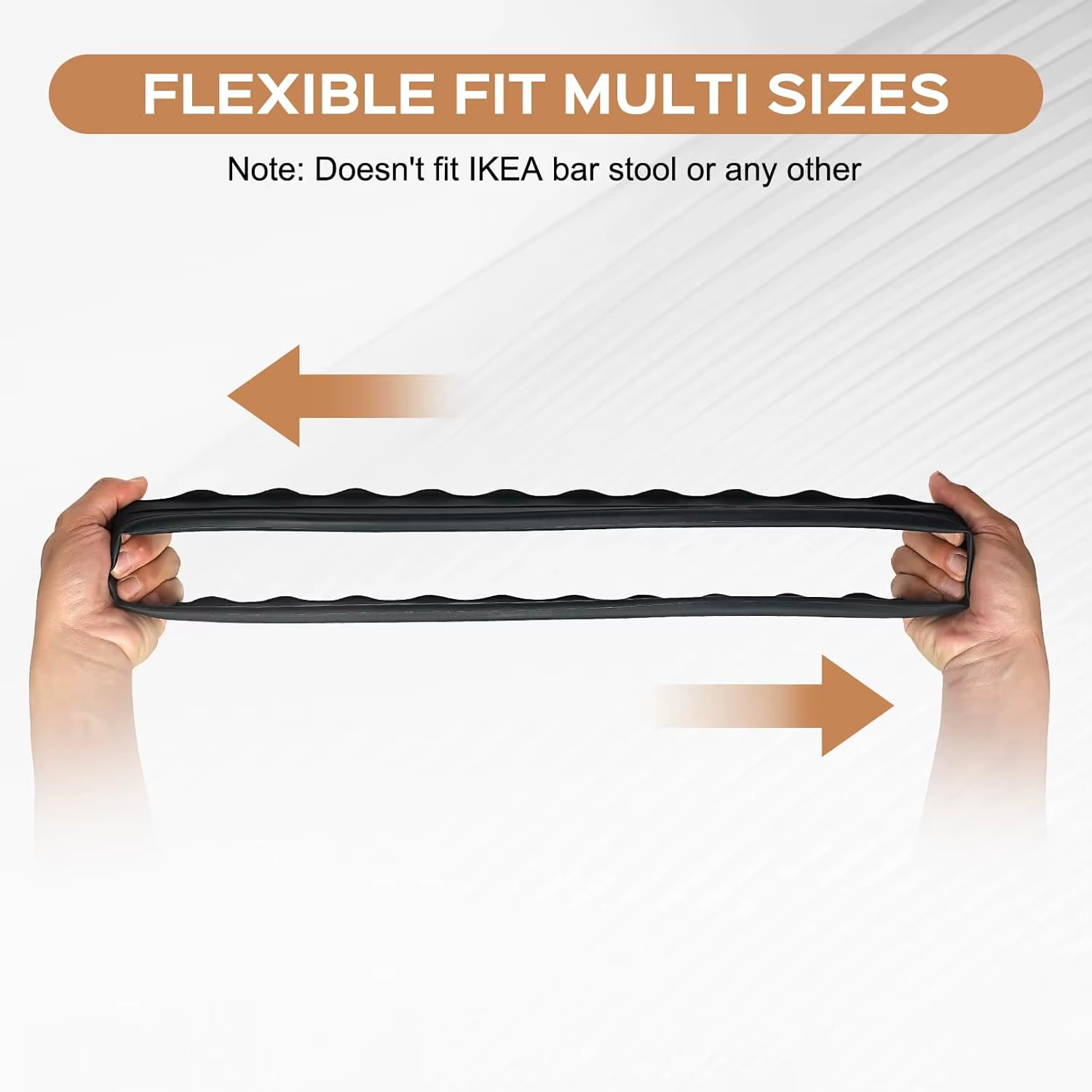 1Pc Bar Stools Leg Protectors Ring Stretchable Silicone Non-Slip Chair Leg Protector Chair Footrest Bottom Pads Protect Floor